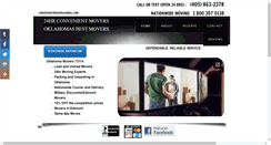 Desktop Screenshot of convenientmovers.com
