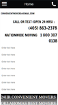 Mobile Screenshot of convenientmovers.com